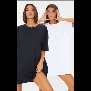 Black & White 2 Pack T Shirt Dresses